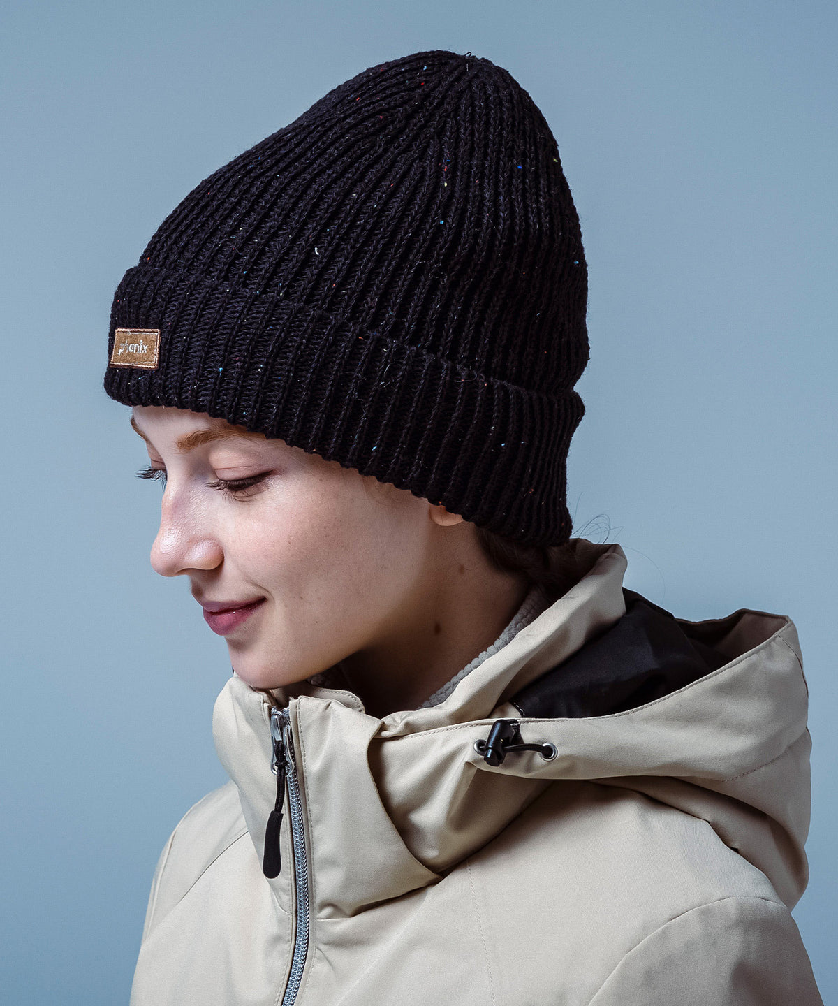 【WOMENS】 Mix Nep Watch Hat ミックスネップニットハット /phenixスキーウェア 25AW