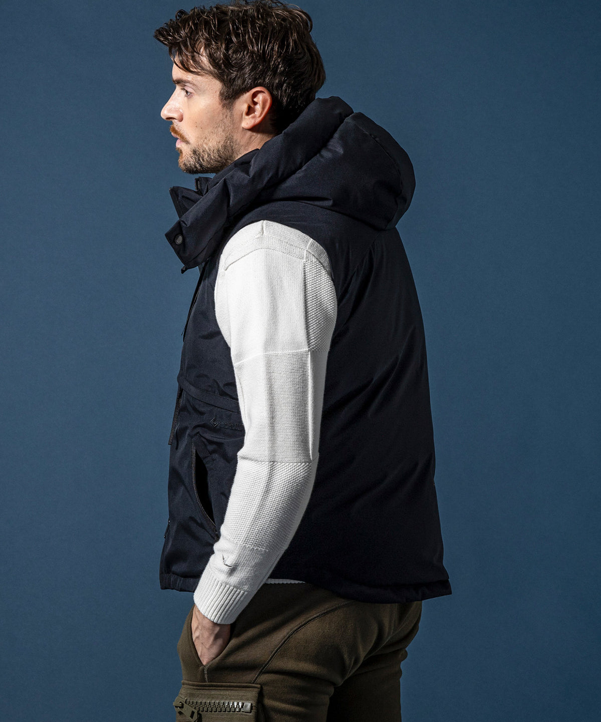GTX DOWN VEST ダウンベスト / WINDSTOPPER(R) プロダクト by GORE-TEX LABS