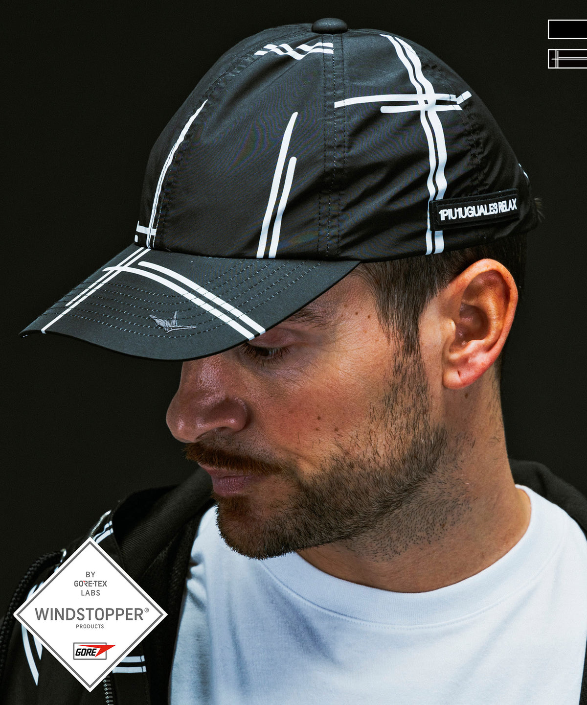 PLUS COLLABORATION CAP プラス コラボレーション キャップ / WINDSTOPPER プロダクト by GORE-TEX LABS