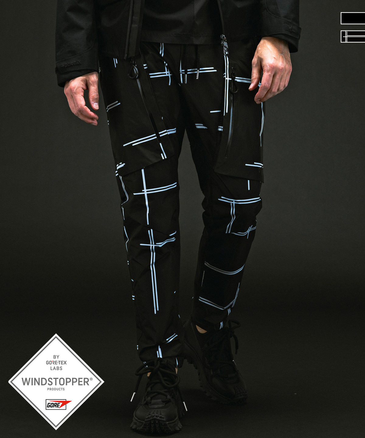 PLUS COLLABORATION SNOW PANTS プラス コラボレーション スノー パンツ / WINDSTOPPER プロダクト by GORE-TEX LABS