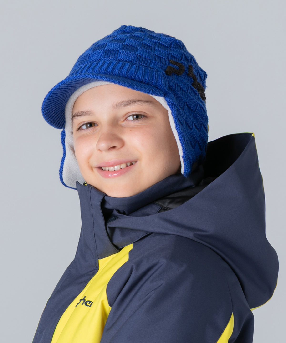 【KIDS/JUNIOR】Maskman Earflap Knit Cap マスクマンイヤーフラップットキャップ /phenixスキーウェア 25AW