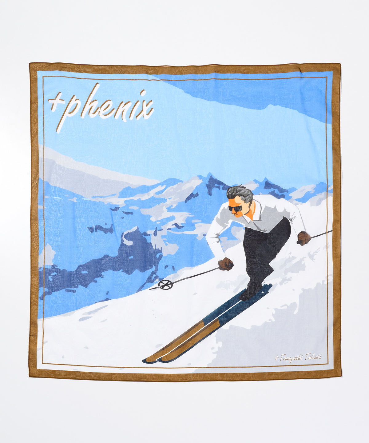 【MENS】スカーフ Ski Art Scarf テックウェア アーバンアウトドア 高機能ウェア +phenix(プラスフェニックス)
