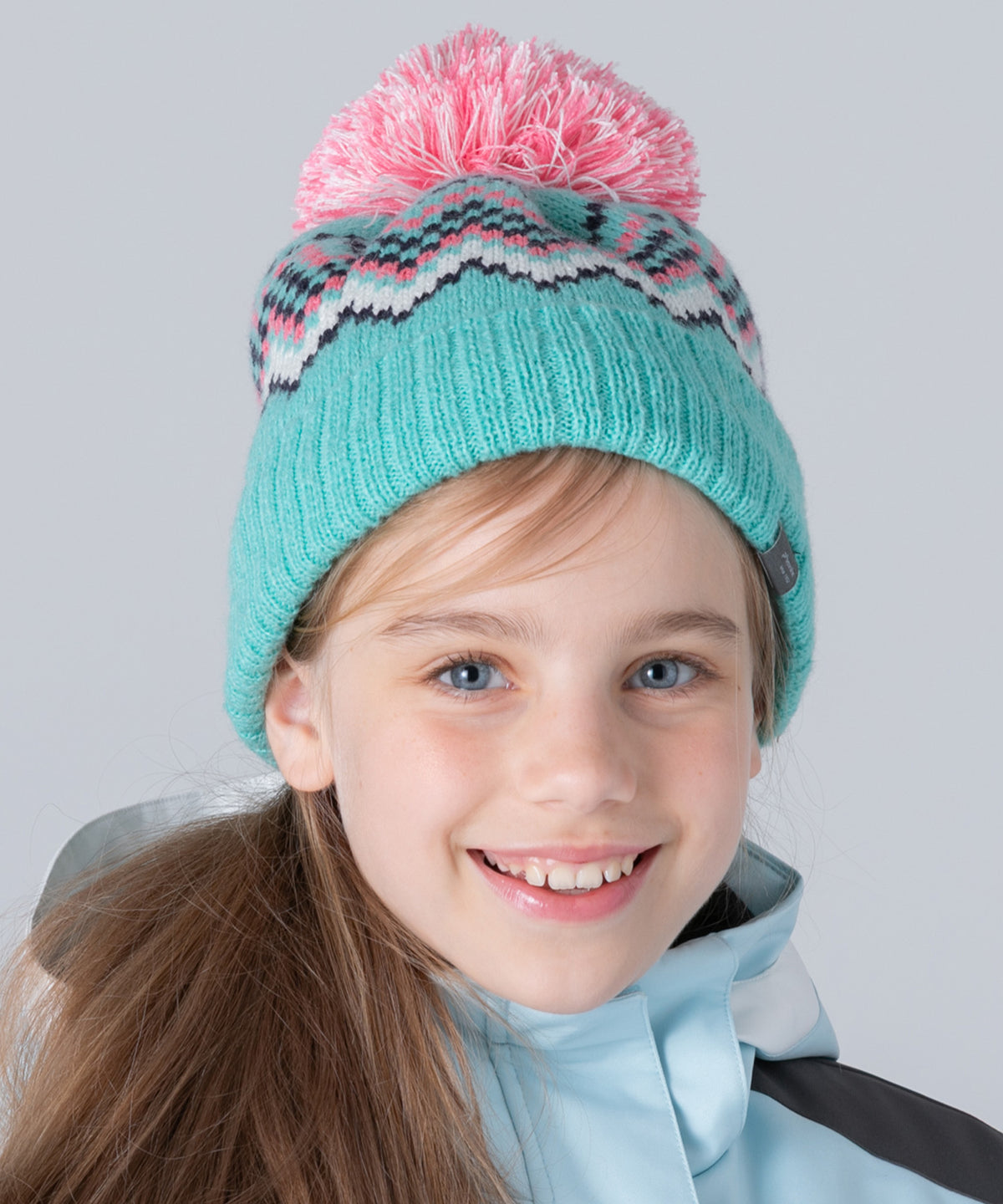 【KIDS/JUNIOR】Mix Border Watch Hat ミックスボーダージュニアニットハット /phenixスキーウェア 25AW