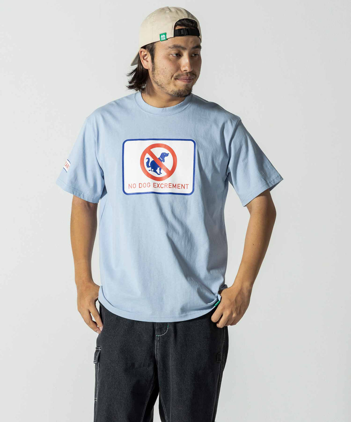 【MENS】Dog T-shirts リバイバルプリントTシャツ ドッグプリント カジュアルファッション サーフィン レジャー スケートボード inhabitant(インハビタント)