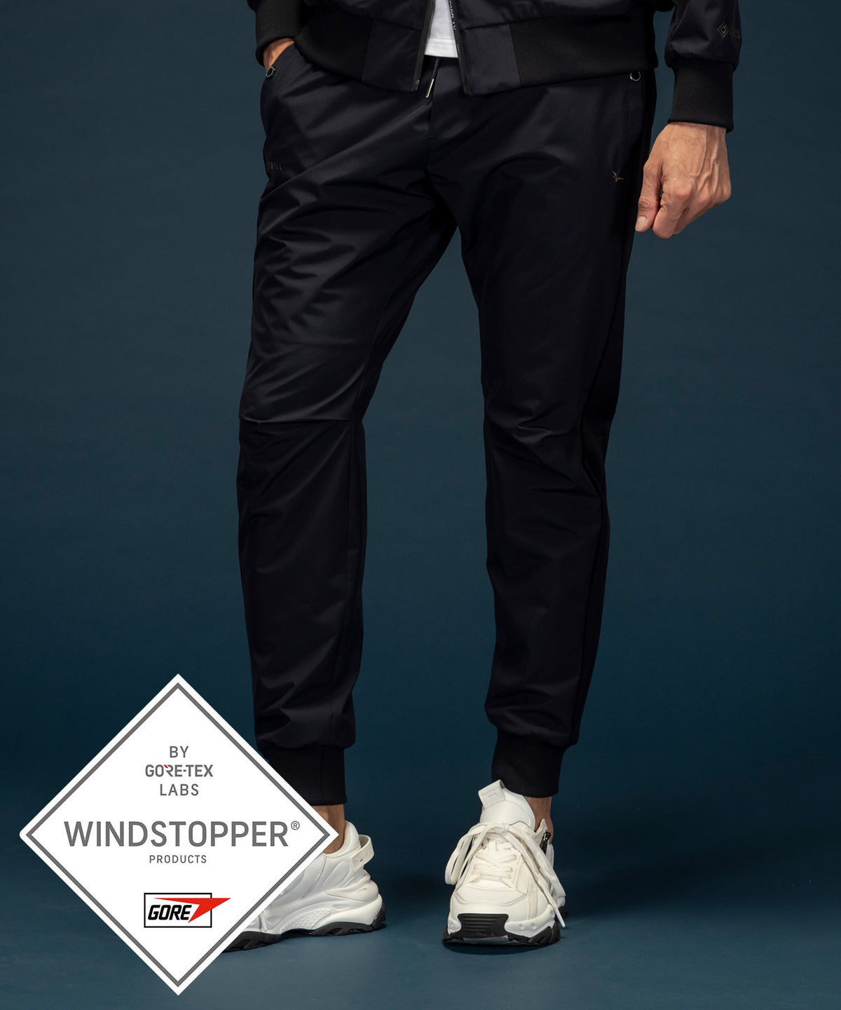 GTX JOGGER PANTS ジョガーパンツ / WINDSTOPPER(R) プロダクト by GORE-TEX LABS
