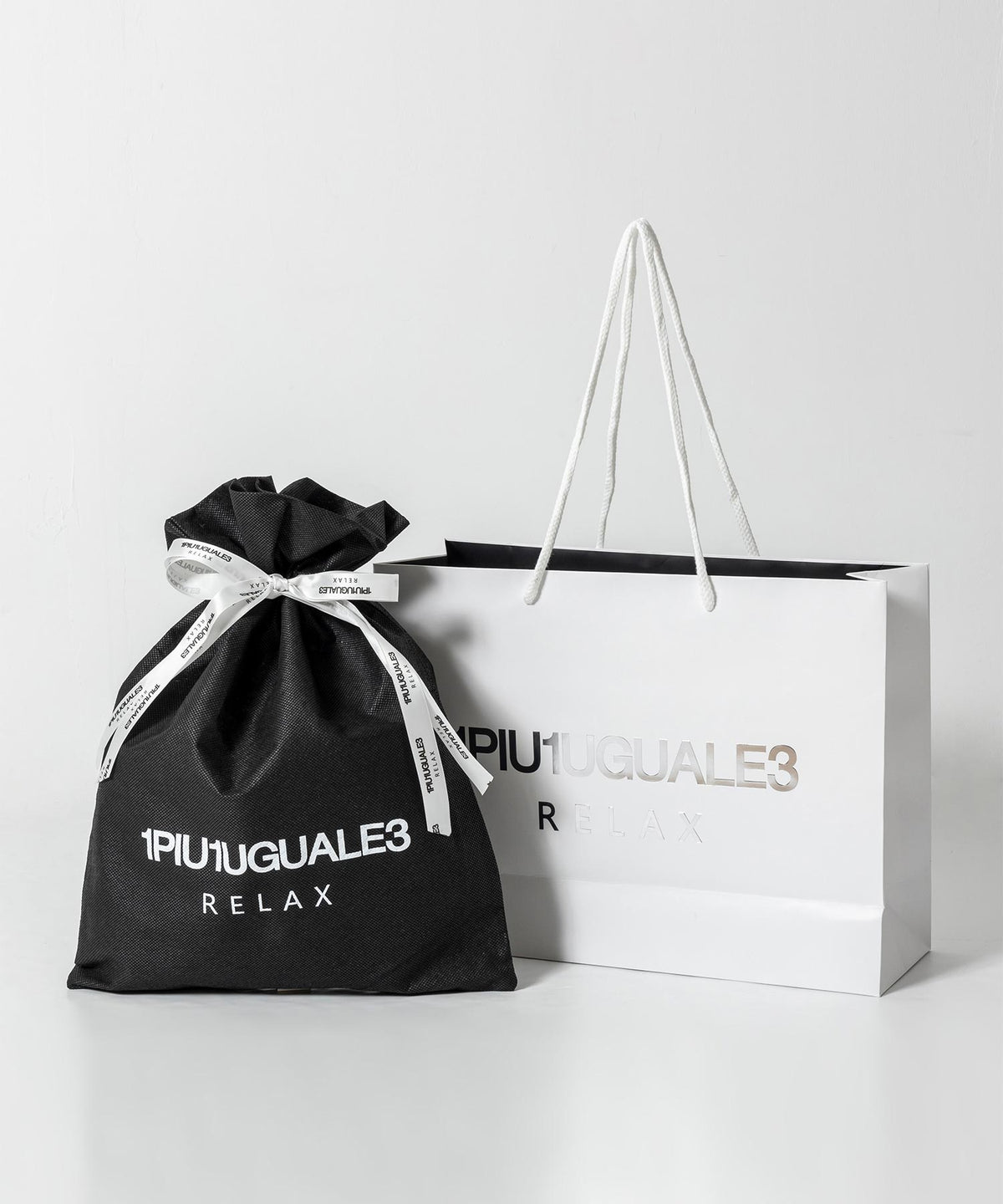 【ミドルウェアやインナーなどに】1PIU1UGUALE3 RELAX ギフトキット M　プレゼントや贈答品のラッピング用品