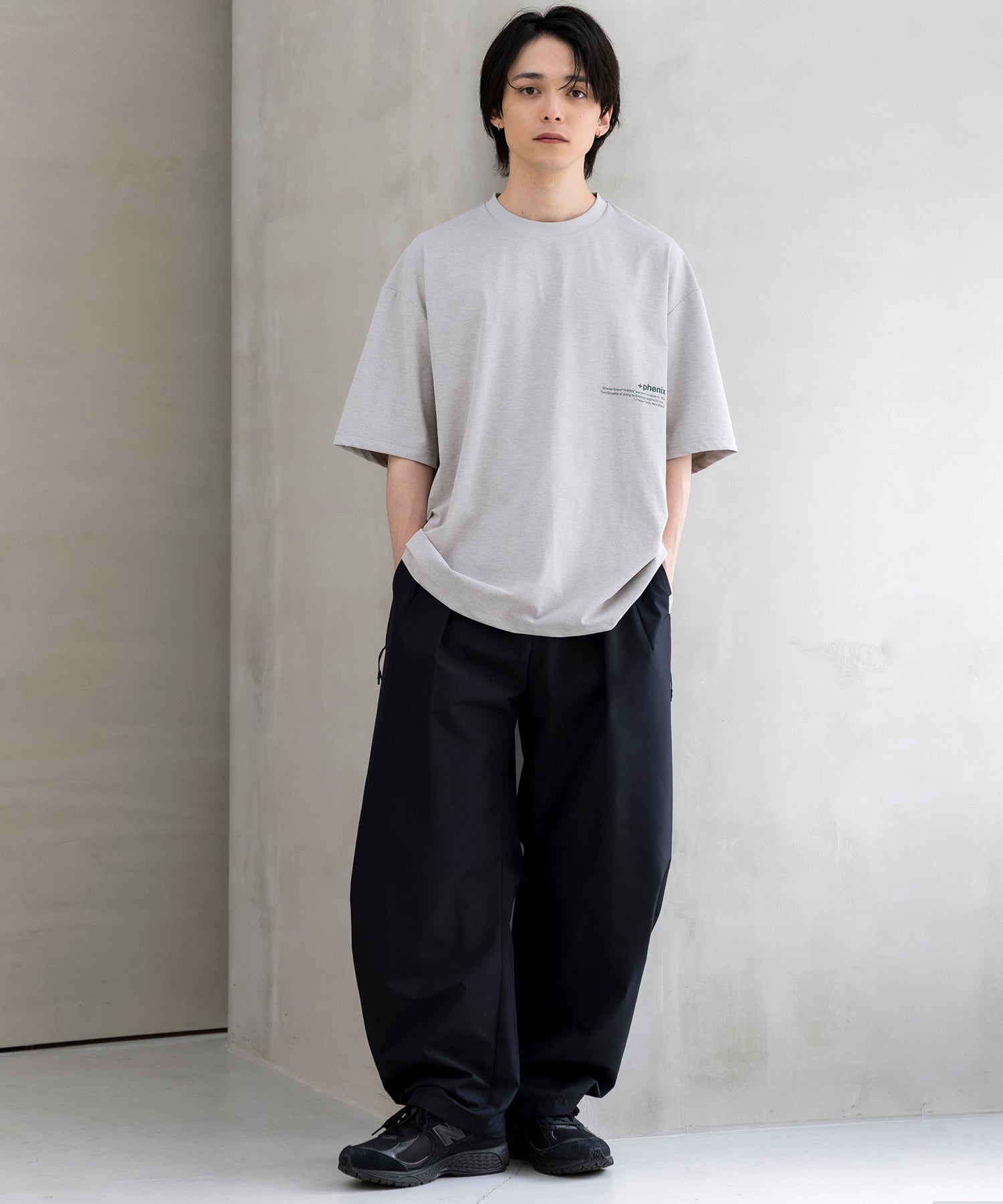 Outlast® TYPOGRAPHY SHORT SLEEVE TEE / タイポグラフィ ショートスリーブTシャツ