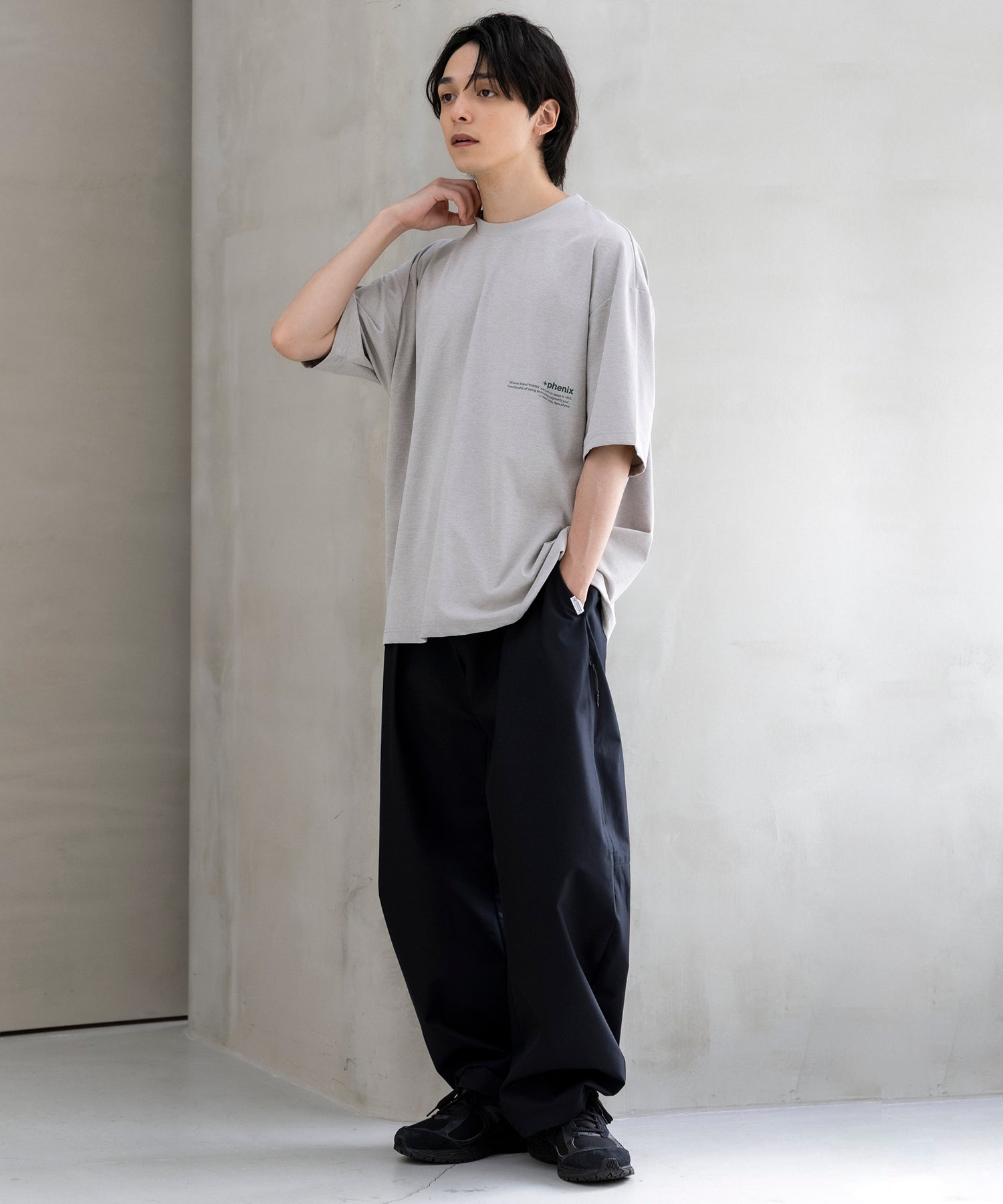 Outlast® TYPOGRAPHY SHORT SLEEVE TEE / タイポグラフィ ショートスリーブTシャツ