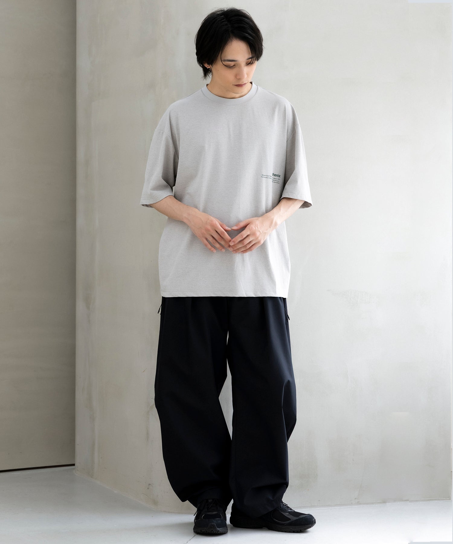 Outlast® TYPOGRAPHY SHORT SLEEVE TEE / タイポグラフィ ショートスリーブTシャツ