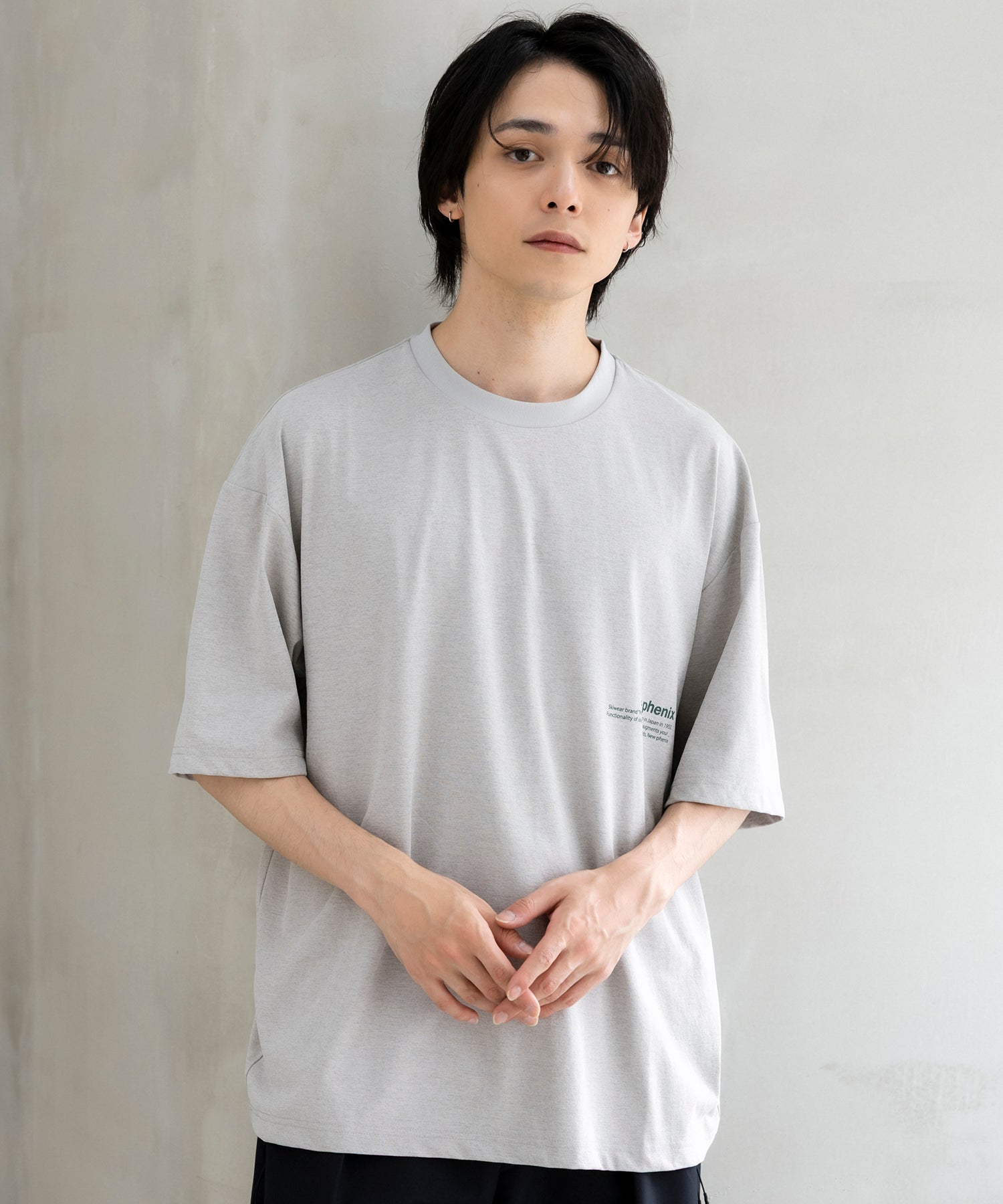 Outlast® TYPOGRAPHY SHORT SLEEVE TEE / タイポグラフィ ショートスリーブTシャツ