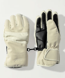 【WOMENS】Synthetic Leather Accent Womens Gloves シンセティックレザーアクセントWsグローブ  / ACC / スノーグローブ /phenixスキーウェア 24AW
