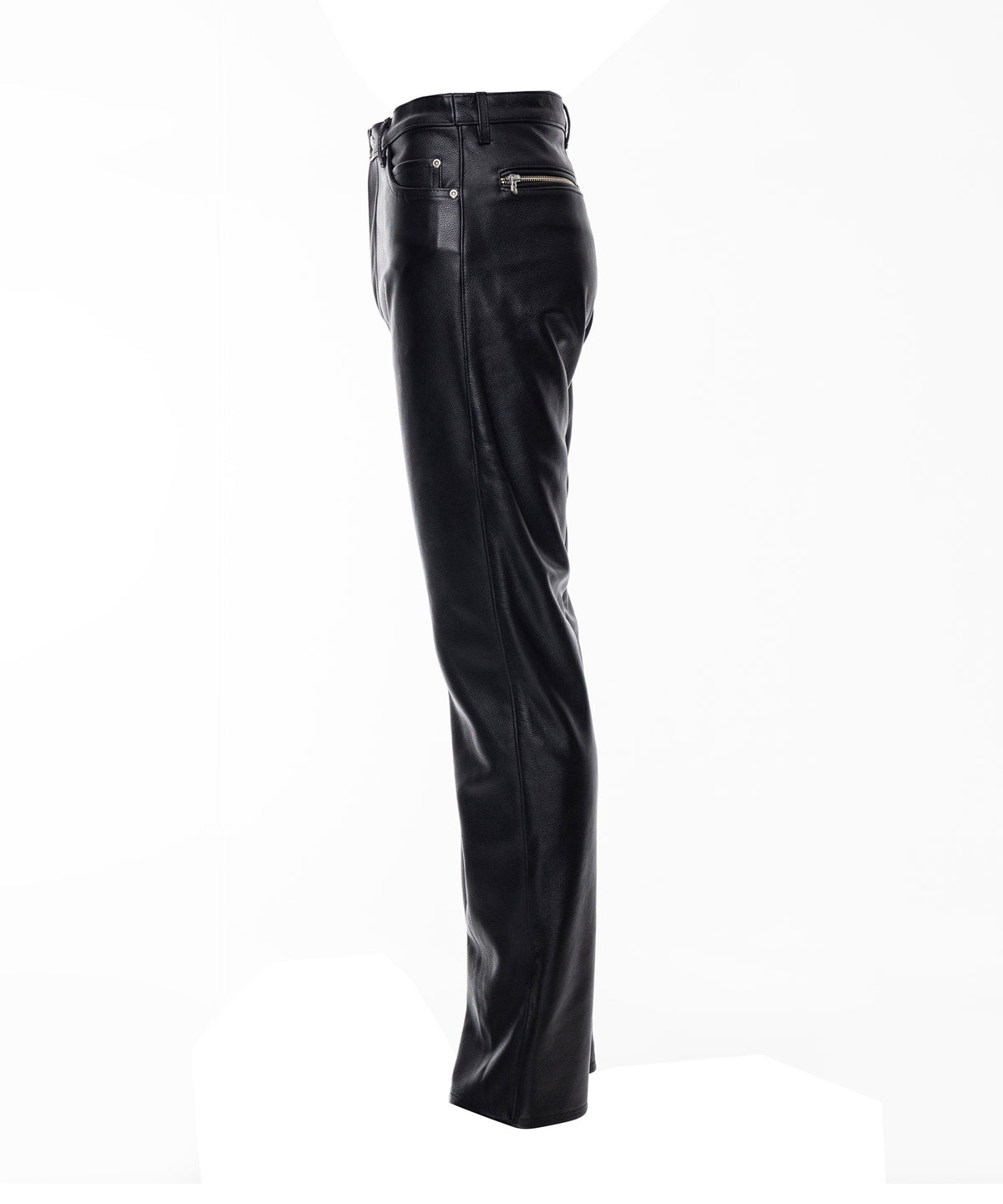 TKMT - TROUSERS, TYPE P-003 / WATERPROOF SLIM COW LEATHER PANTS