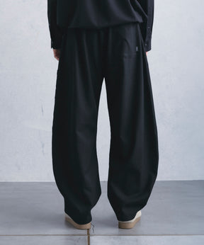 COCOON SILHOUETTE RELAXED PANTS コクーンシルエット リラックス パンツ