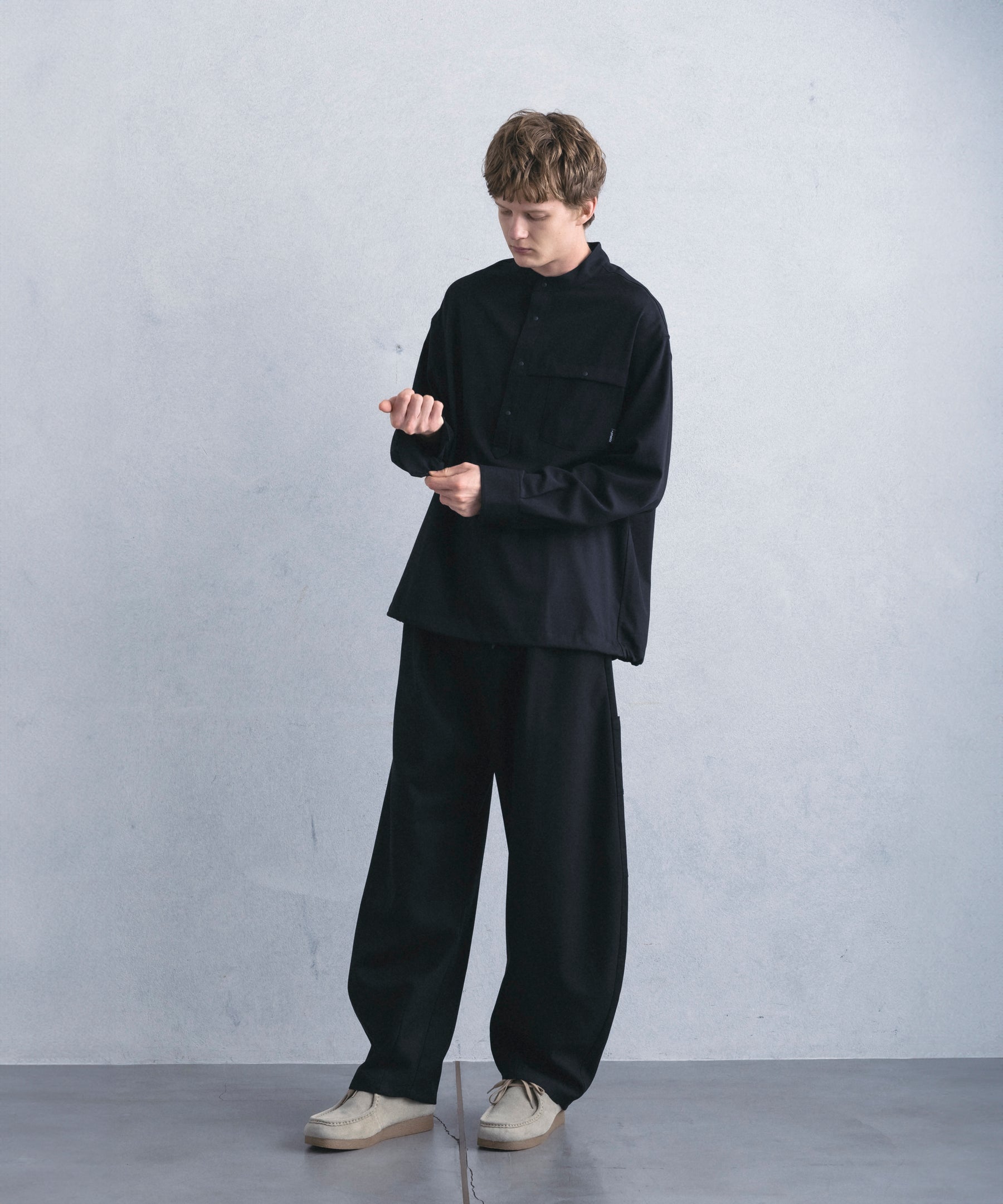 COCOON SILHOUETTE RELAXED PANTS コクーンシルエット リラックス パンツ
