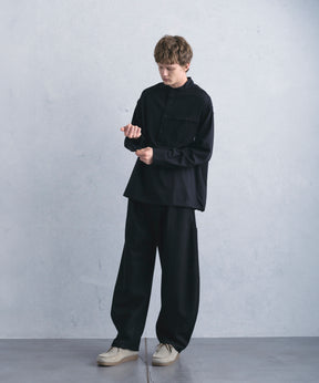 COCOON SILHOUETTE RELAXED PANTS コクーンシルエット リラックス パンツ