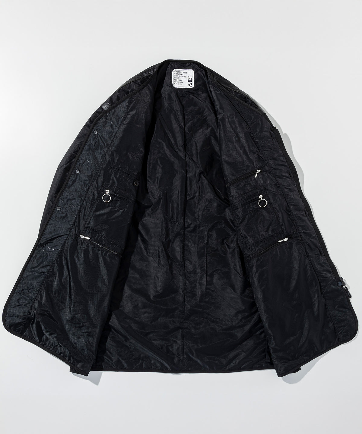TKMT - JACKET, TYPE P-008 / QUILTED TECH TRAVEL COAT