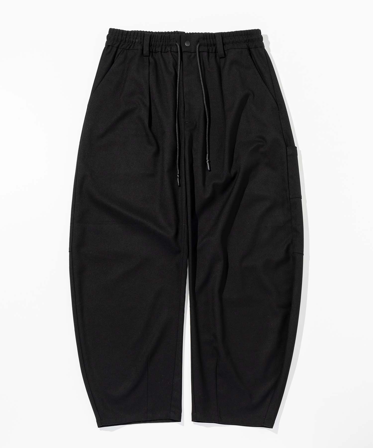 COCOON SILHOUETTE RELAXED PANTS コクーンシルエット リラックス パンツ