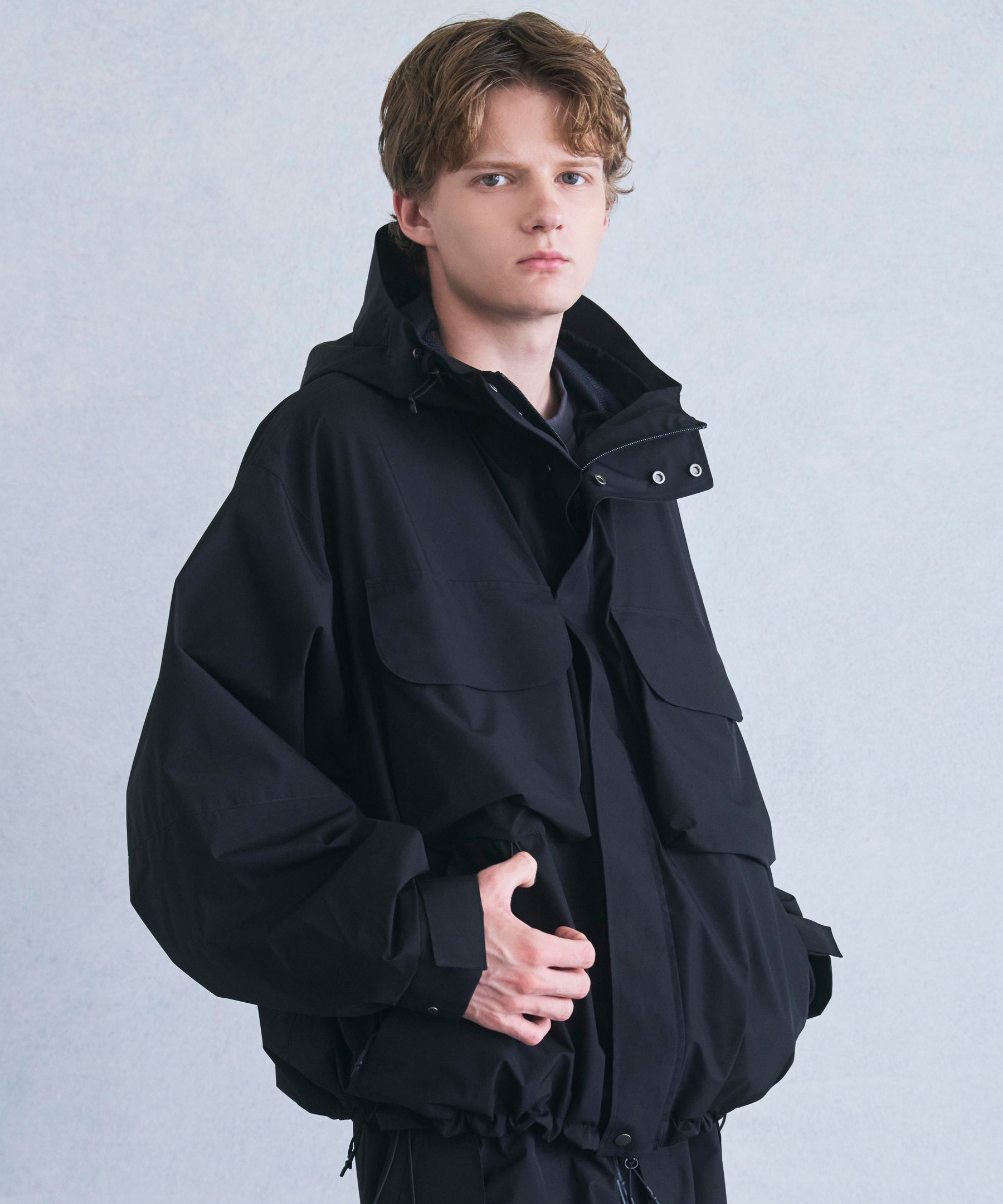 【1月下旬お届け予約商品】HOODED JACKET フードジャケット / WINDSTOPPER® PRODUCTS BY GORE-TEX LABS