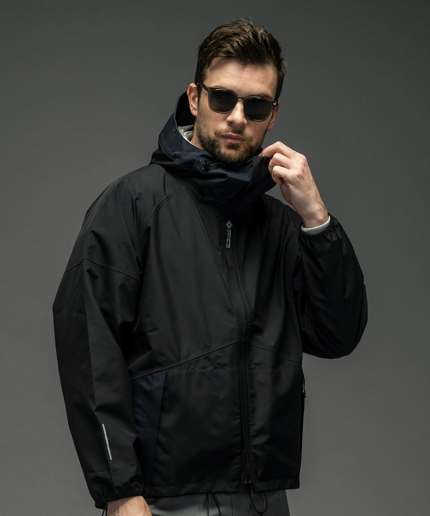 COLOR BLOCK PARKA カラーブロックパーカー / WINDSTOPPER プロダクト by GORE-TEX LABS