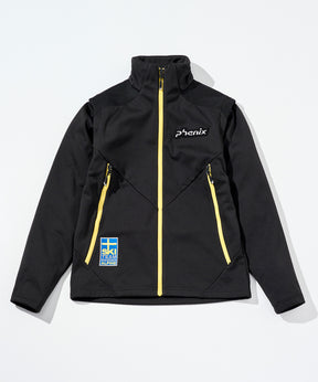 【MENS】Sweden Soft Shell Jacket / Swedenソフトシェルジャケット / phenix スキーウェア 26AW / SWEDEN