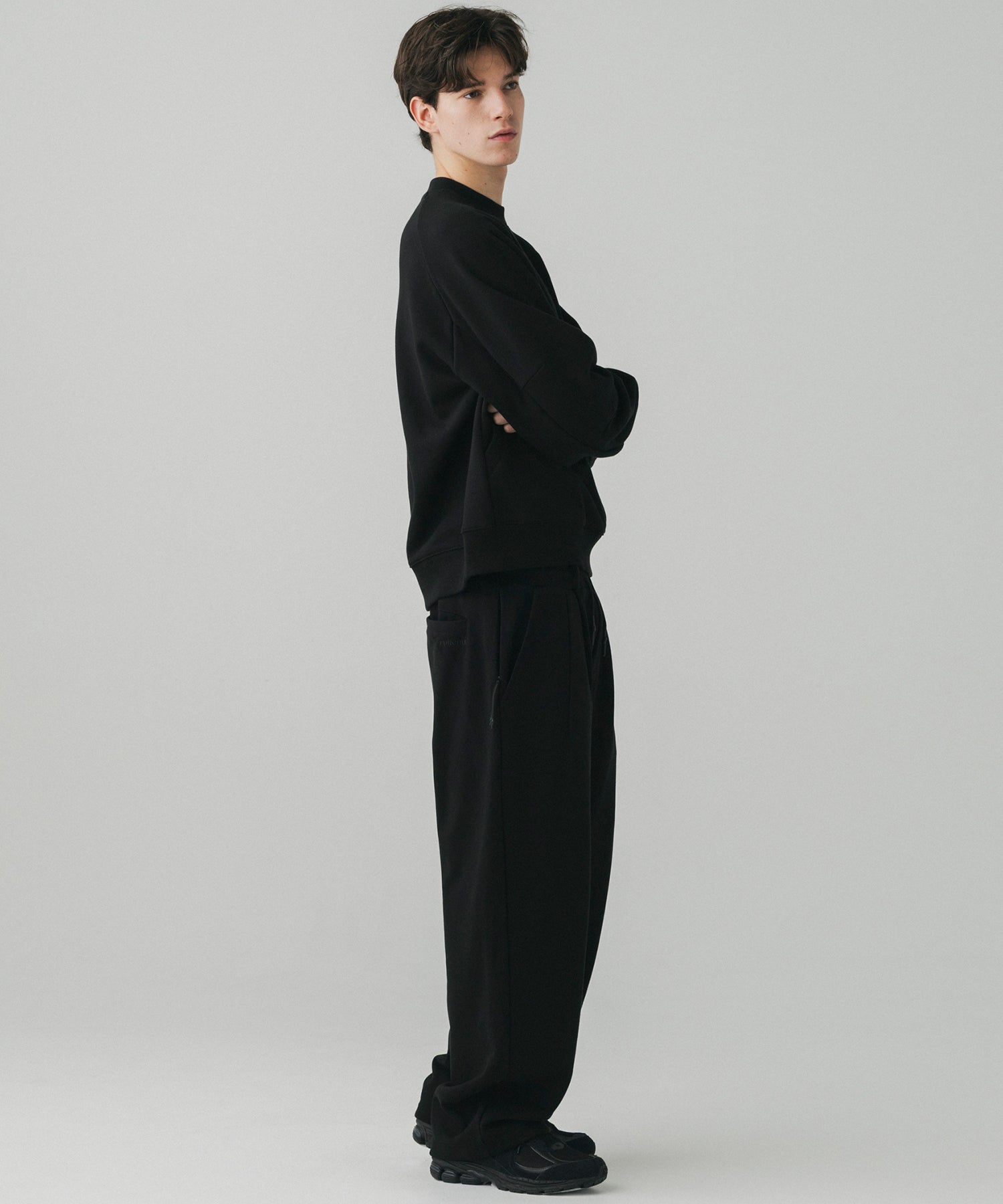 CVC SWEAT WIDE PANTS / CVC スウェットワイドパンツ