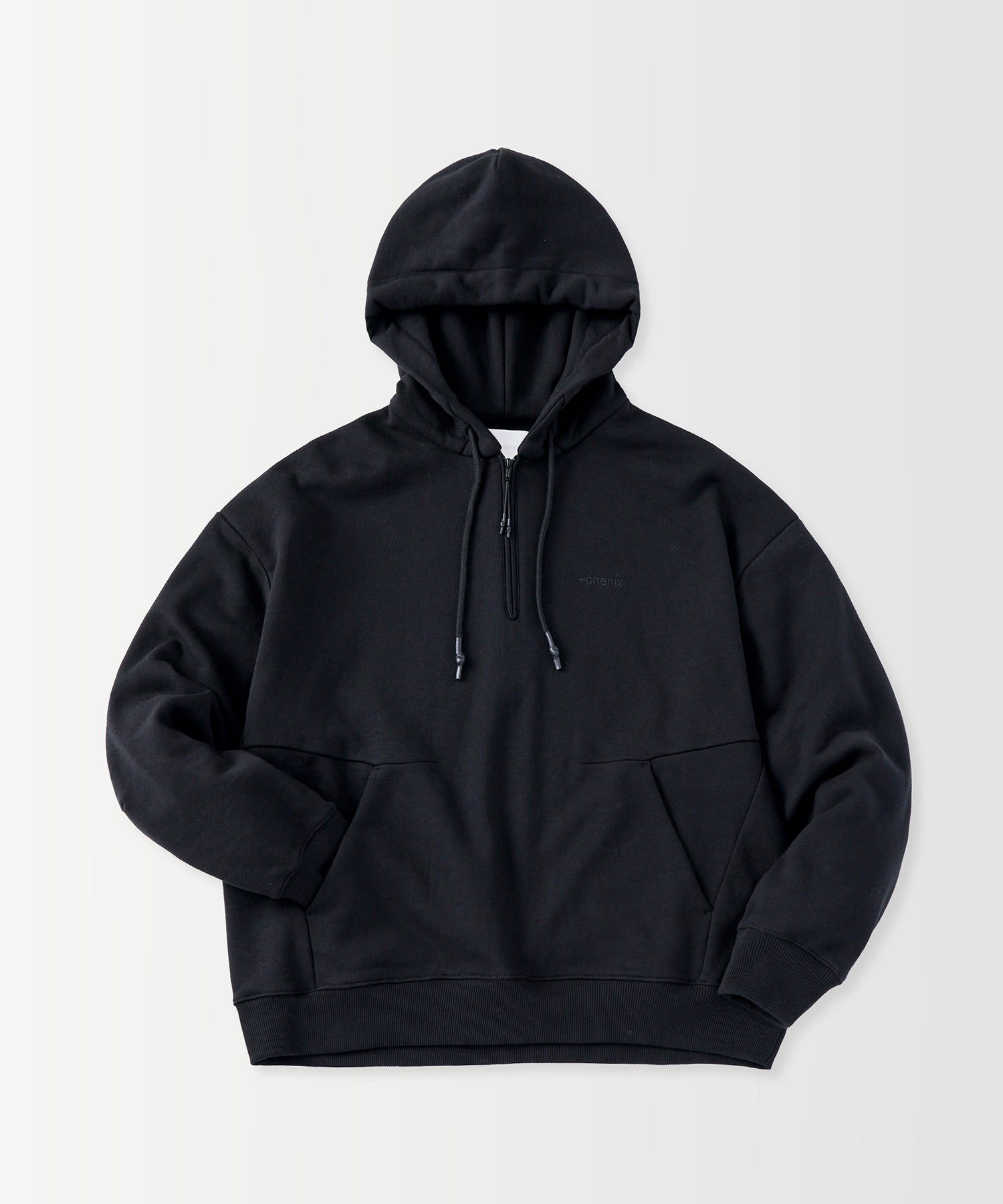 CVC HALF-ZIP SWEAT HOODIE / CVC ハーフジップ スウェットフーディー