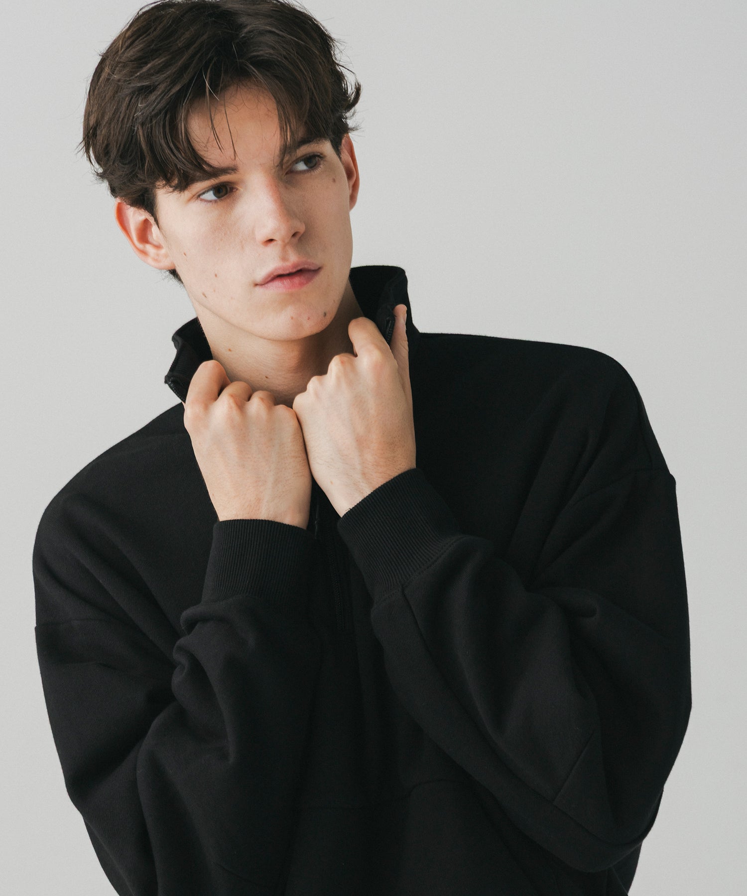 CVC HALF-ZIP SWEATSHIRT / CVC ハーフジップスウェットシャツ