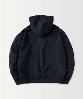 CVC HALF-ZIP SWEAT HOODIE / CVC ハーフジップ スウェットフーディー
