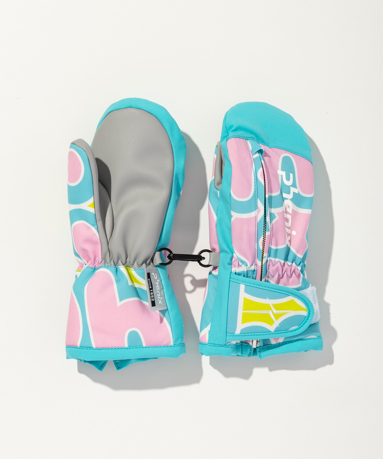 【KIDS/JUNIOR】Front Zipper Mittens / フロントジッパーグローブ / phenix スキーウェア 26AW