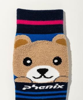 【KIDS/JUNIOR】Character Tube Ski Socks / キャラクターチューブスキーソックス / phenix スキーウェア 26AW