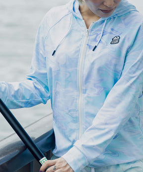 【WOMENS】ロングスリーブ ドライ フーディ Boat Womans Dry Hoodie /inhabitant(インハビタント)