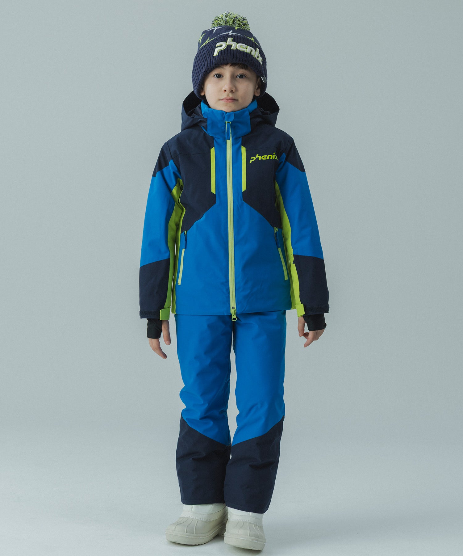 【KIDS/JUNIOR】Snow Rush Jr Two-Piece / スノーラッシュジュニアツーピース / phenix スキーウェア 26AW