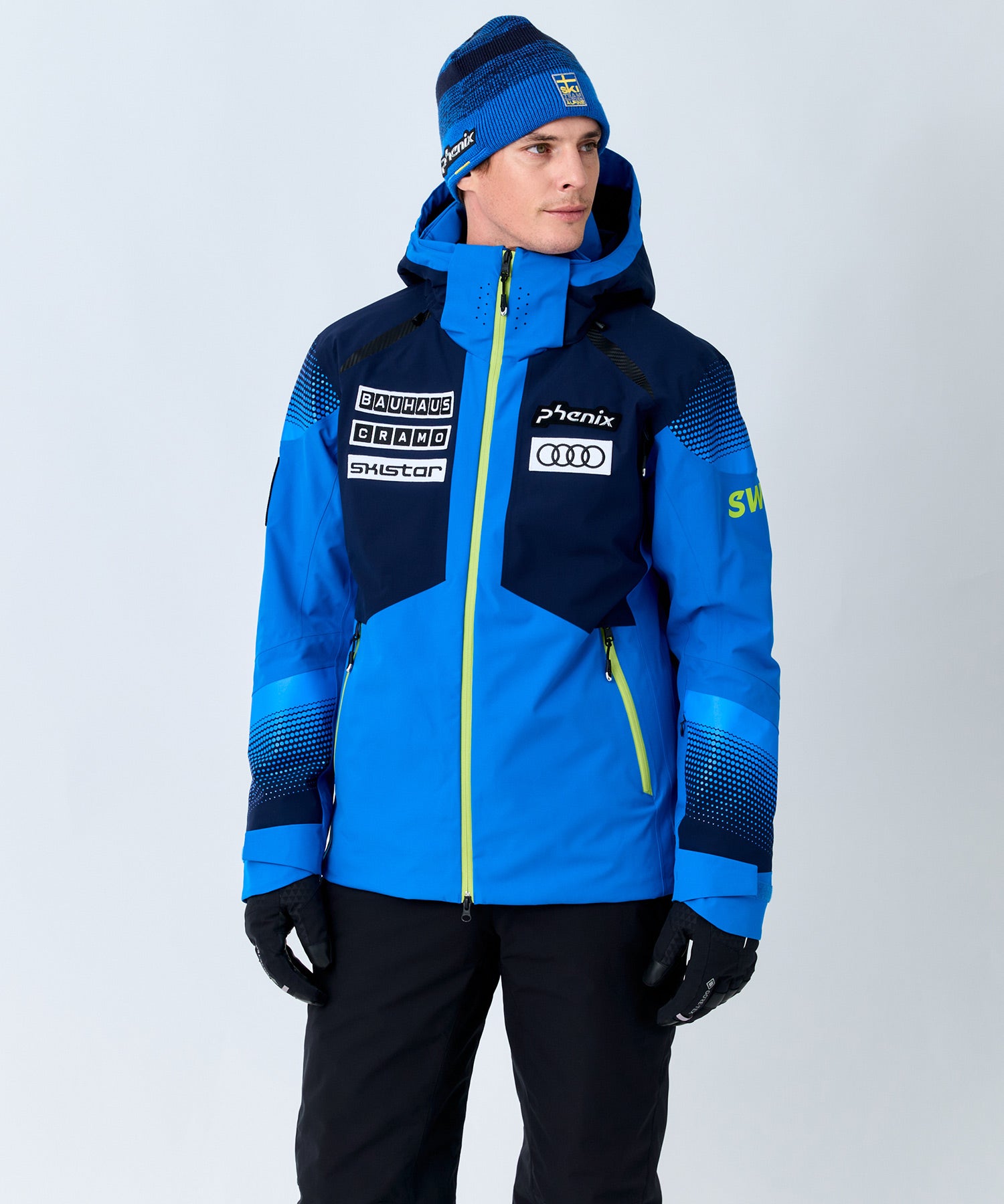 【MENS】Sweden Monotone Logo Ski Jacket / Swedenモノトーンロゴスキージャケット / phenix スキーウェア 26AW / SWEDEN