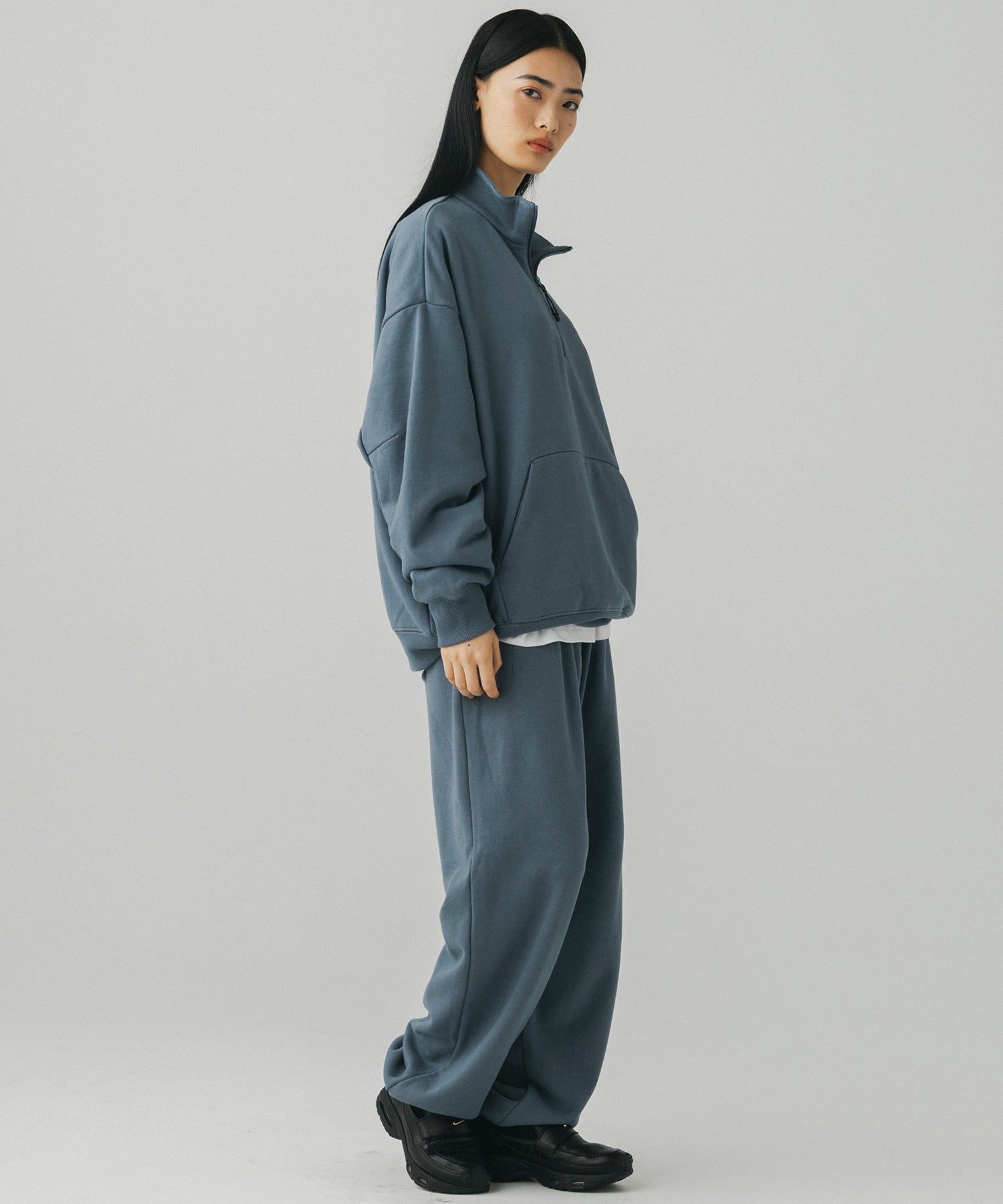 CVC SWEAT WIDE PANTS / CVC スウェットワイドパンツ