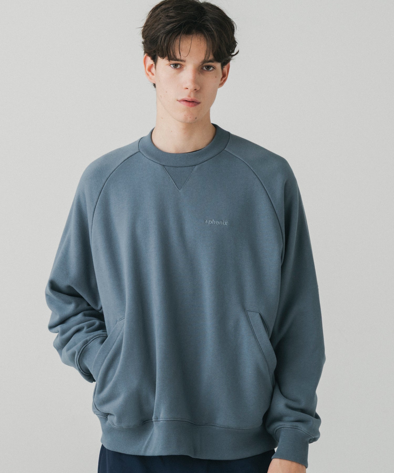 CVC CREW NECK SWEATSHIRT / CVC クルーネック スウェットシャツ