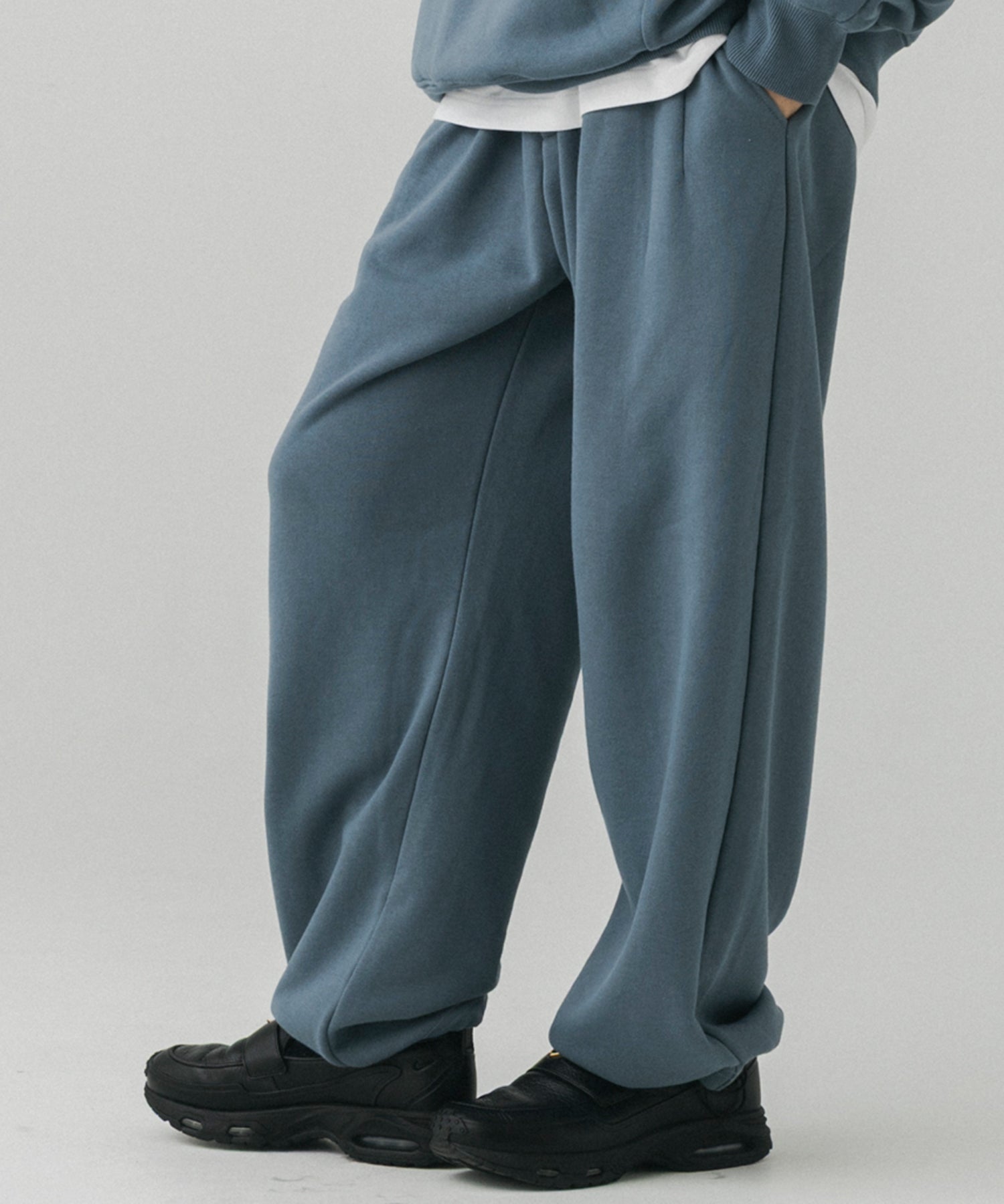 CVC SWEAT WIDE PANTS / CVC スウェットワイドパンツ