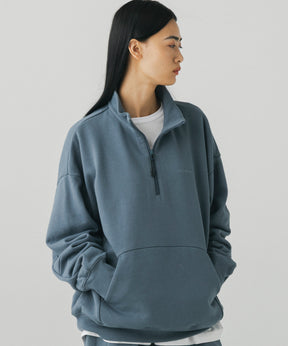 CVC HALF-ZIP SWEATSHIRT / CVC ハーフジップスウェットシャツ
