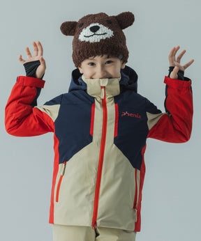 【KIDS/JUNIOR】Animal Knit Cap / アニマルニットキャップ / phenix スキーウェア 26AW