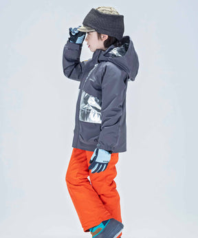 【KIDS/JUNIOR】子供用スキーウェア アウター上下セット ツーピース Snow Jet Junior Two-piece / Jr / 最大20cmサイズ調整可能 /phenixスキーウェア23AW