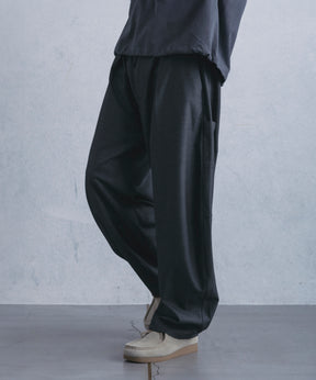 COCOON SILHOUETTE RELAXED PANTS コクーンシルエット リラックス パンツ