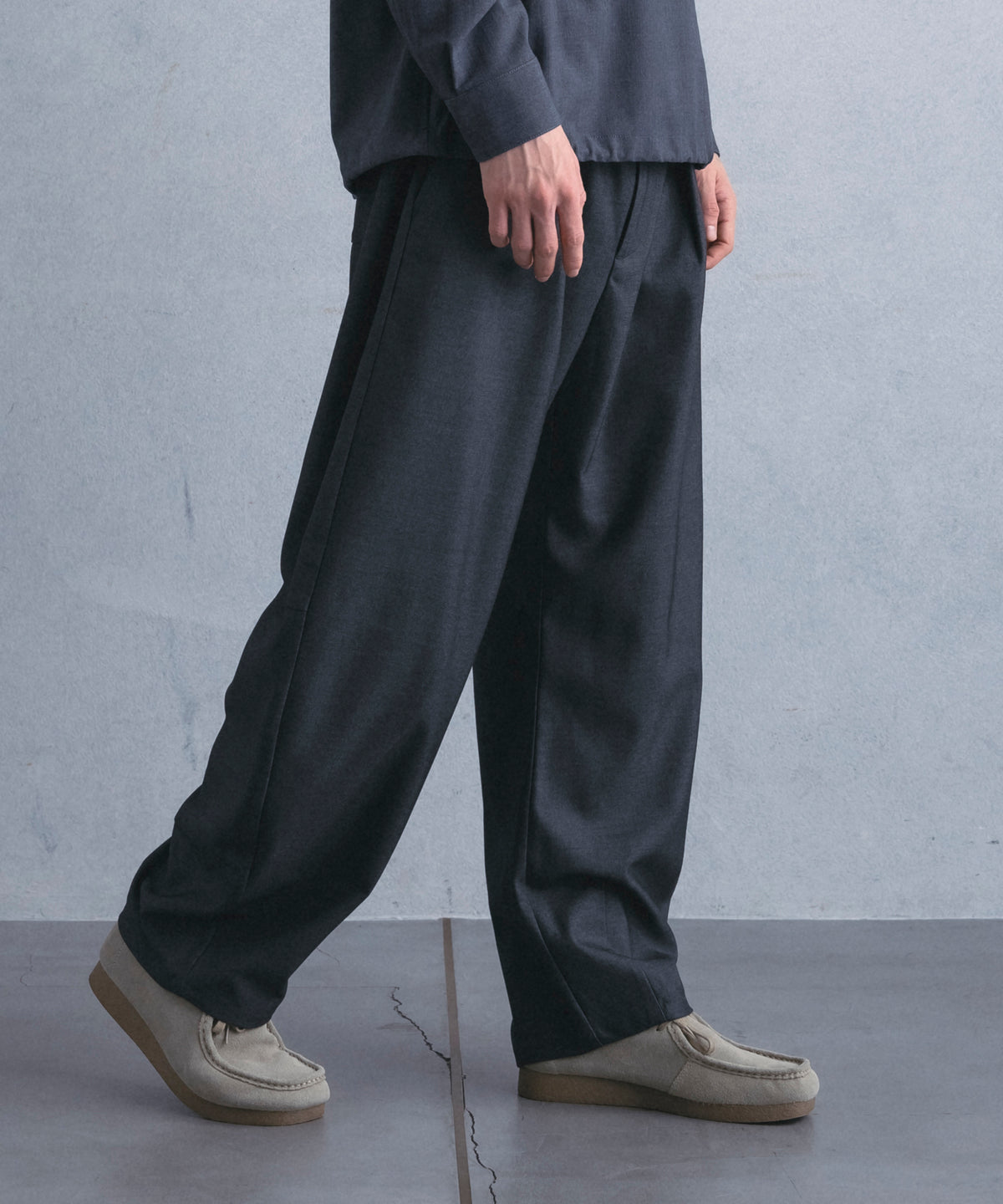 COCOON SILHOUETTE RELAXED PANTS コクーンシルエット リラックス パンツ