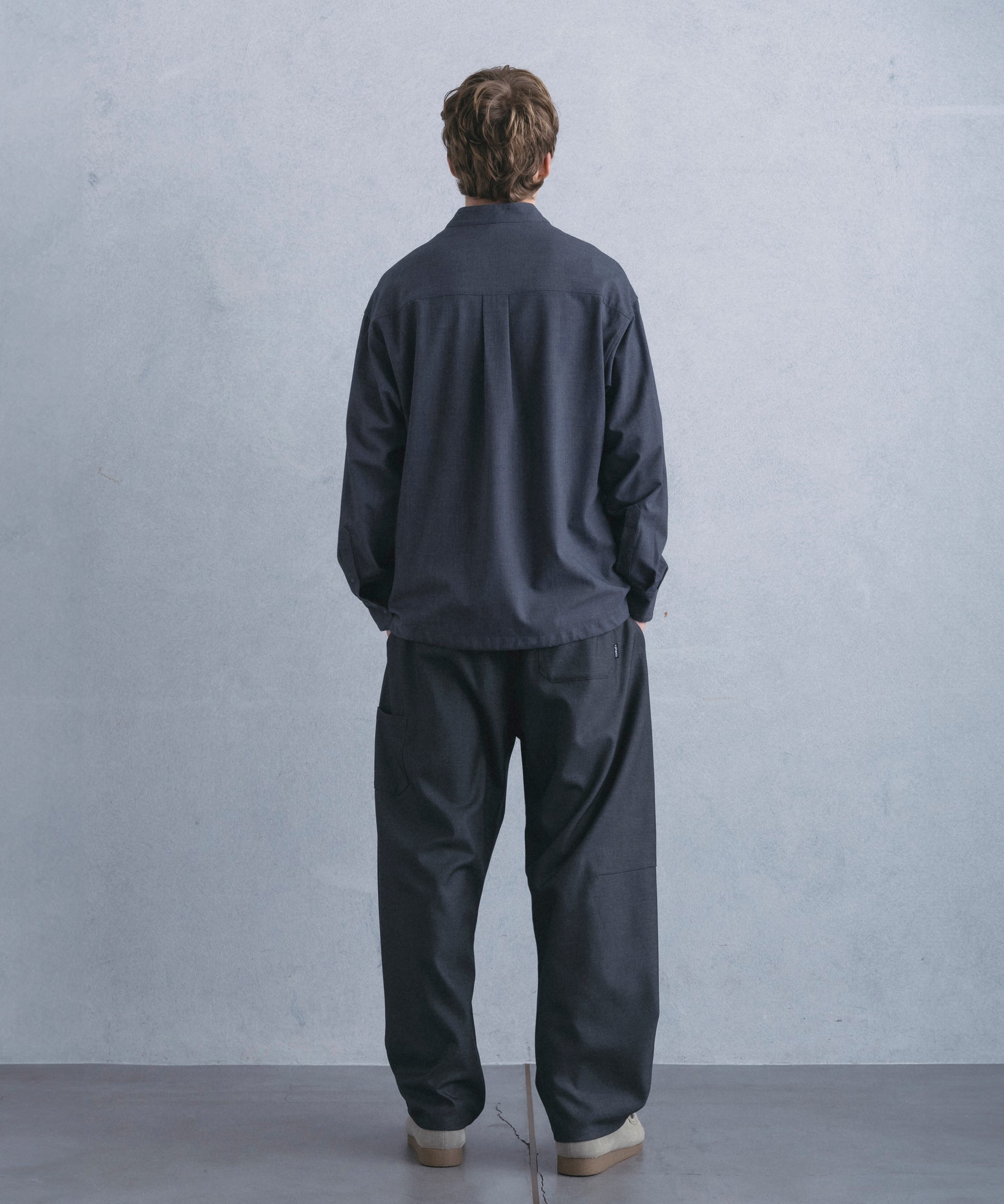 COCOON SILHOUETTE RELAXED PANTS コクーンシルエット リラックス パンツ