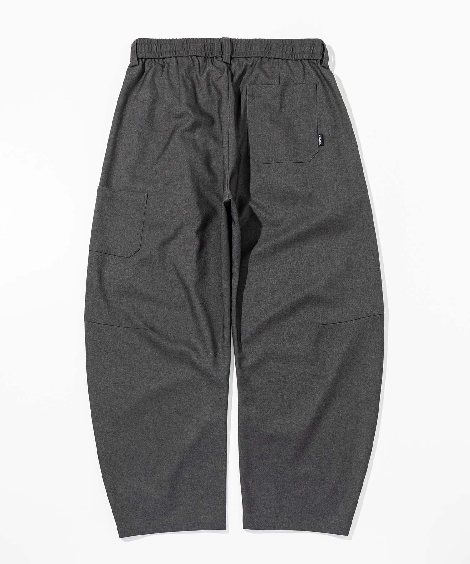 COCOON SILHOUETTE RELAXED PANTS コクーンシルエット リラックス パンツ