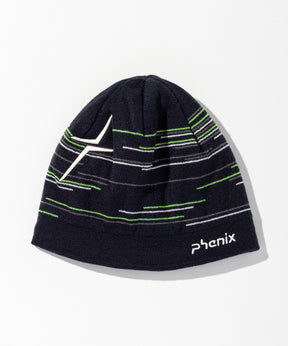 【MENS】Random Border Knit Beanie / ランダムボーダーニットビーニー / phenix スキーウェア 26AW