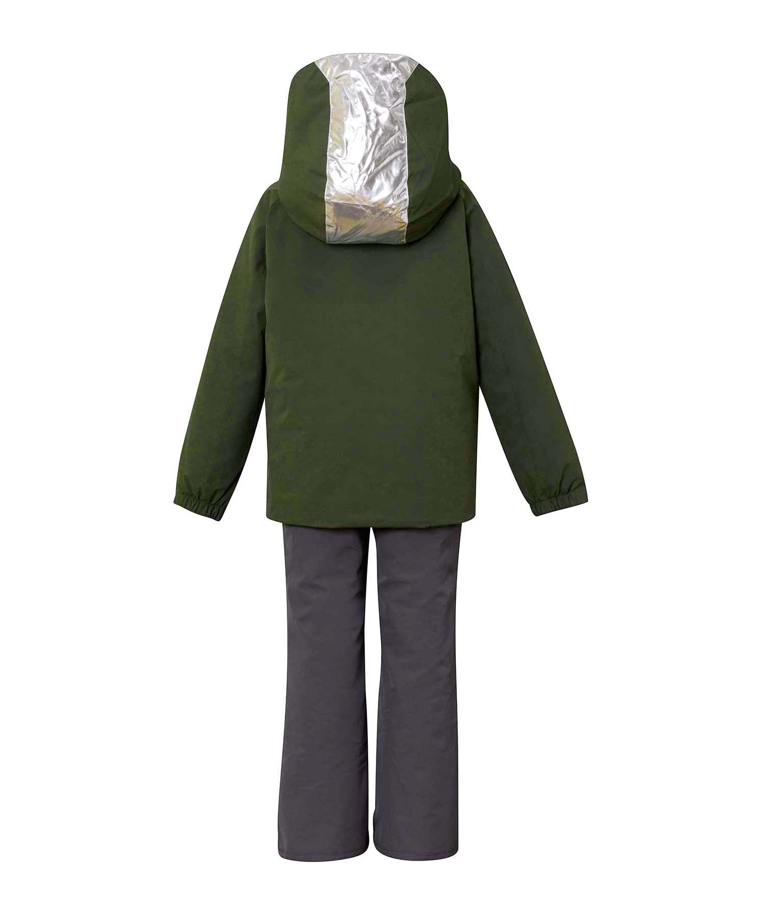 【KIDS/JUNIOR】子供用スキーウェア アウター上下セット ツーピース Snow Jet Junior Two-piece / Jr / 最大20cmサイズ調整可能 /phenixスキーウェア23AW