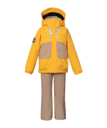 【KIDS/JUNIOR】子供用スキーウェア アウター上下セット ツーピース Snow Jet Junior Two-piece / Jr / 最大20cmサイズ調整可能 /phenixスキーウェア23AW