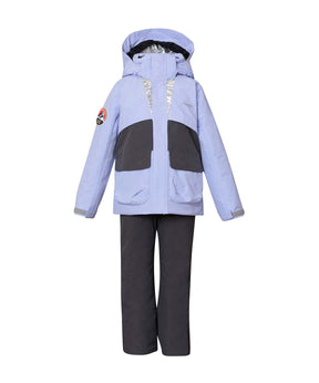 【KIDS/JUNIOR】子供用スキーウェア アウター上下セット ツーピース Snow Jet Junior Two-piece / Jr / 最大20cmサイズ調整可能 /phenixスキーウェア23AW