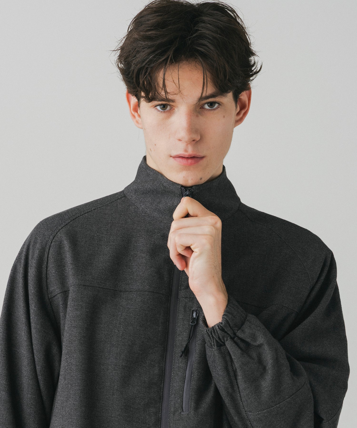 WOOL-LIKE TRACK JACKET ウールライク トラックジャケット / WINDSTOPPER® PRODUCTS BY GORE-TEX LABS