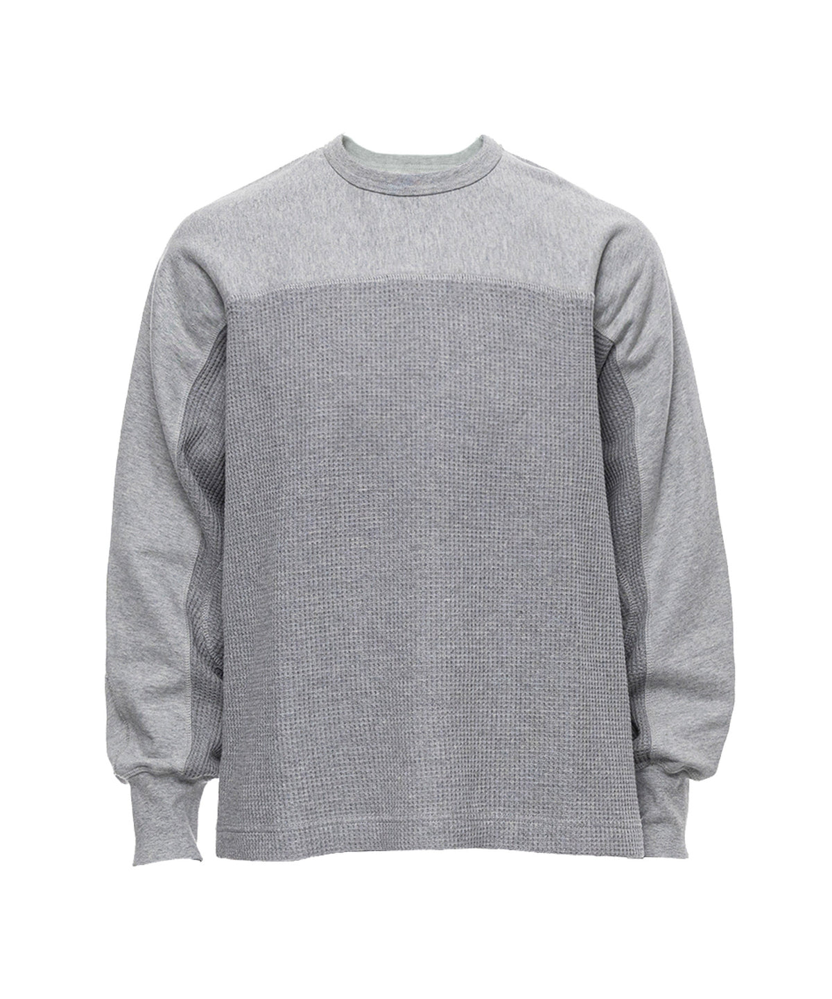 SWEAT SHIRTS, TYPE P-001 / WAFFLE CREW NECK SWEAT
