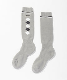 【WOMENS】Argyle Motif Ski Socks / アーガイルモチーフスキーソックス / phenix スキーウェア 26AW